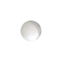 Round Plastic White