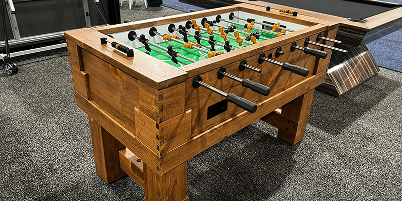 Rustic Foosball