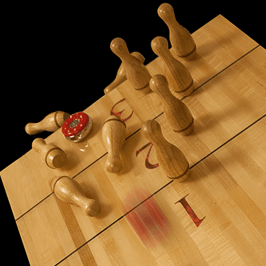 Shuffleboard Bowling Pins