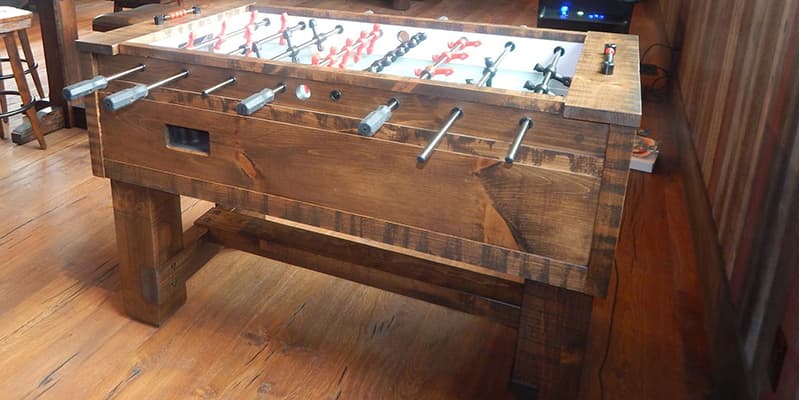 Rustic Foosball