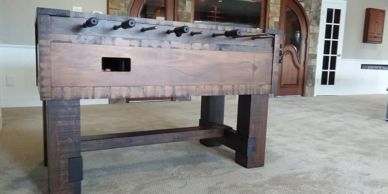 Rustic Foosball