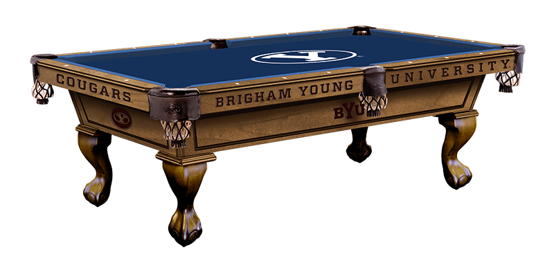 Brigham Young Pool Table