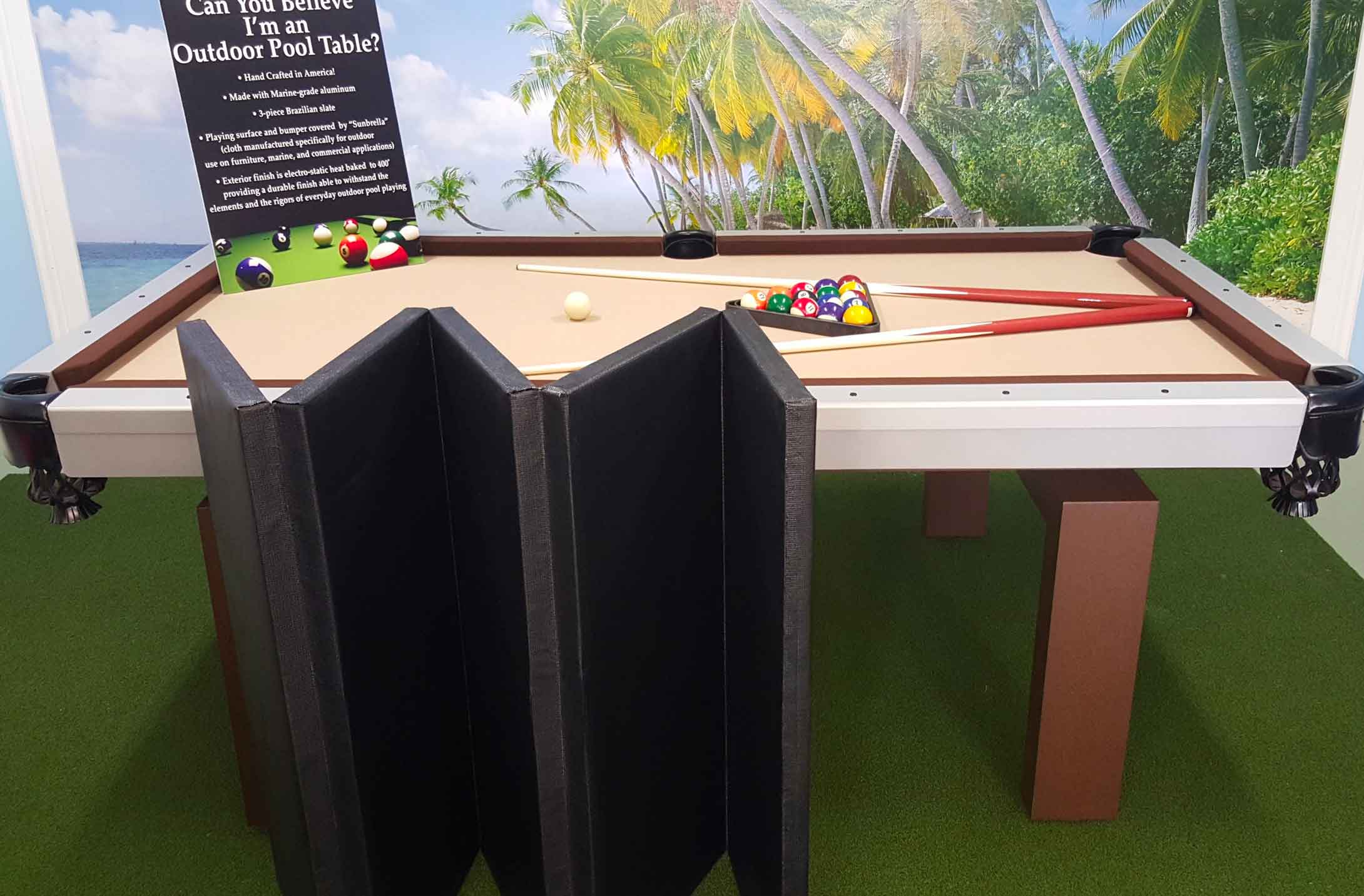 Outdoor Pool Table Insert